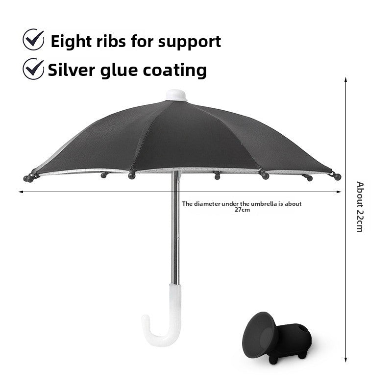 Mini Pare-Soleil pour Téléphone avec Support