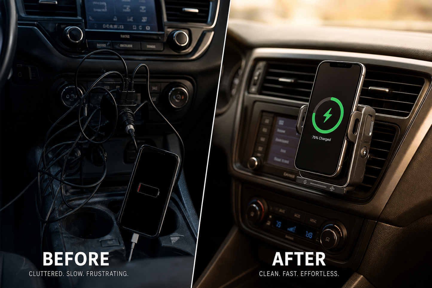 Chargeur Auto Sans Fil 15W
