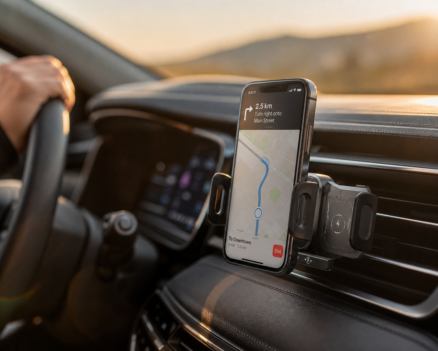Chargeur Auto Sans Fil 15W