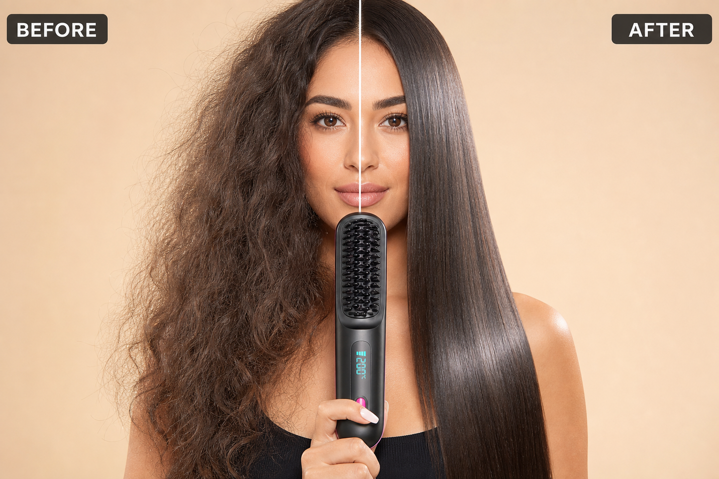 Brosse Lissante Sans Fil
